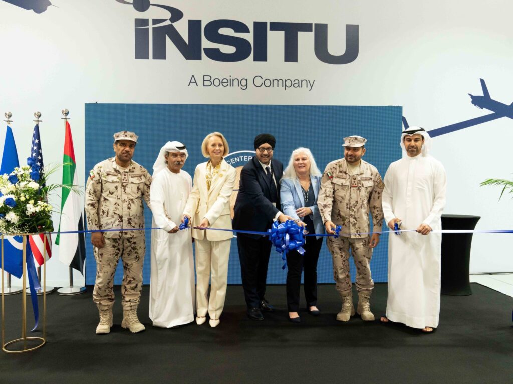 ribbon-cutting-caption-attached-1536x1152 - washington eye Boeing Subsidiary Insitu Launches UAS Centre of Excellence in UAE Amid Strategic Defence Expansion