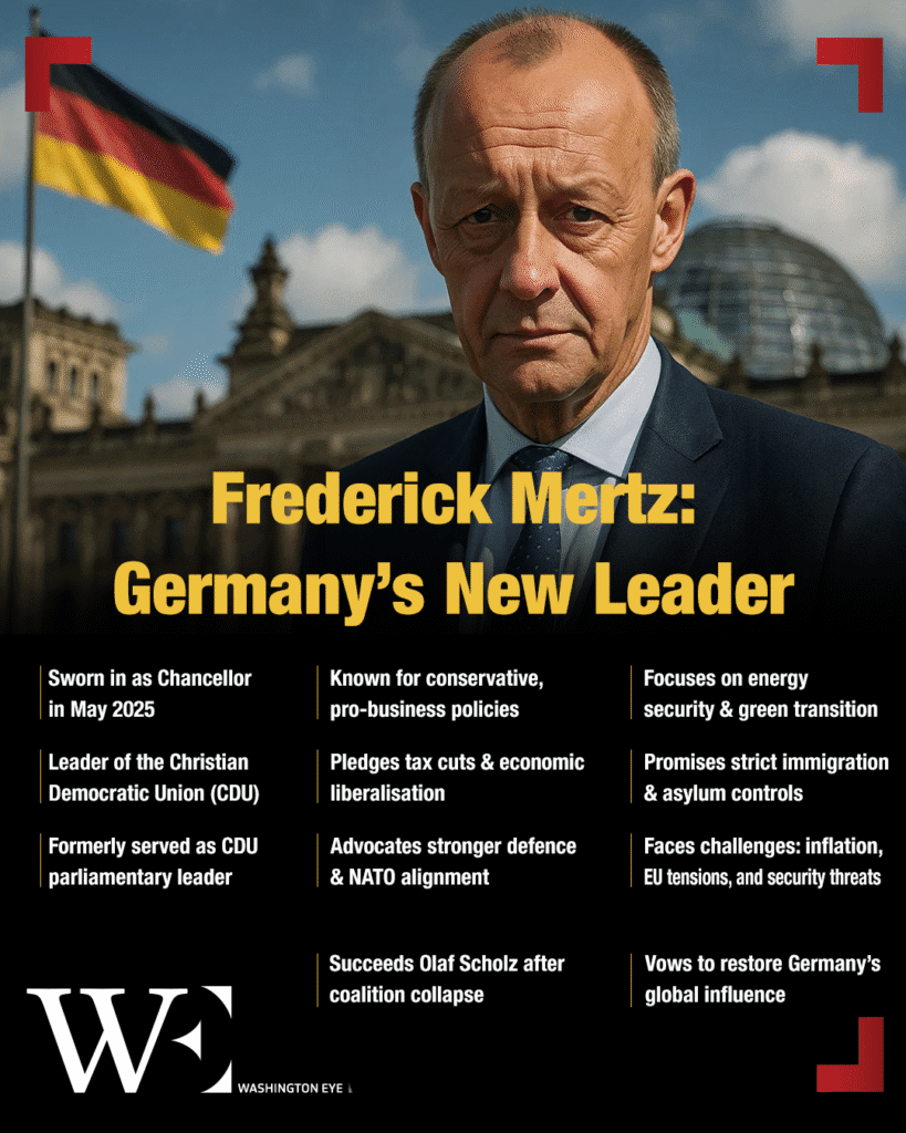 frederick-mertz - washington eye Chancellor Merz: A Political Comeback and Germany’s Rightward Turn