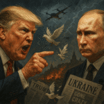 Trump denounces Putin as "crazy," marking a sharp shift in U.S. rhetoric on Russia