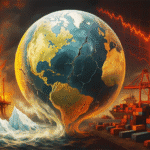 Global inflation slows but remains high, driven by energy shocks, climate change, and supply disruptions