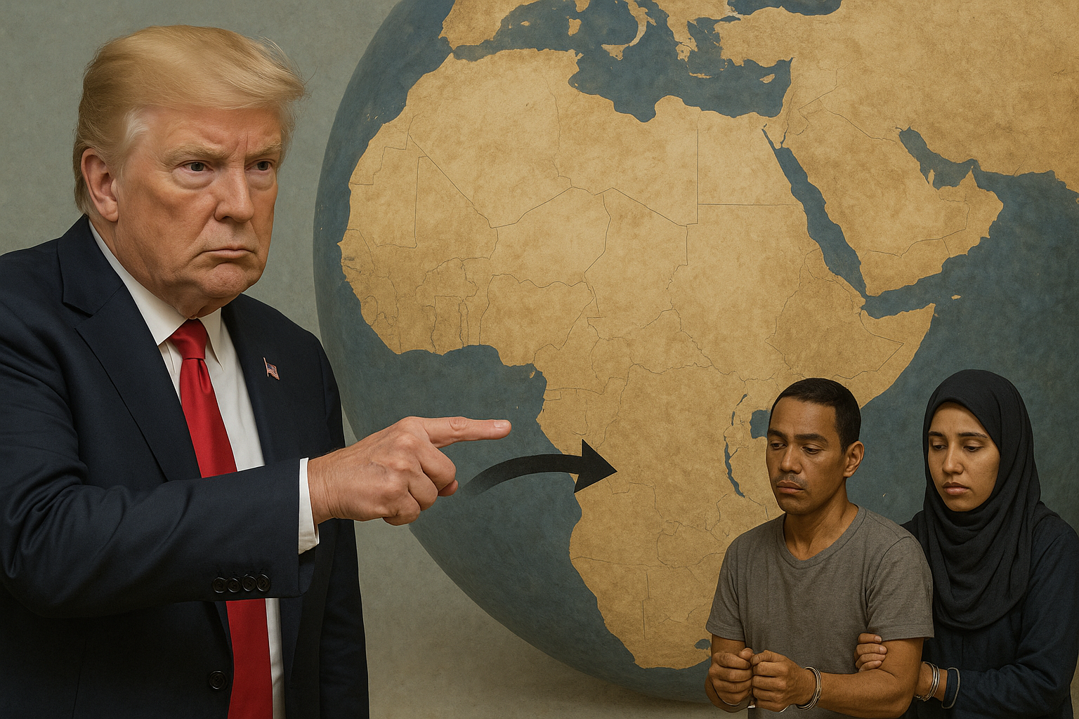 Trump exports migrants to Eswatini, outsourcing deportations to a monarchy with brutal repressio