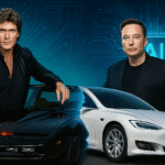 Knight Rider's AI car foreshadowed Tesla's self-driving dream, merging fiction with innovation today