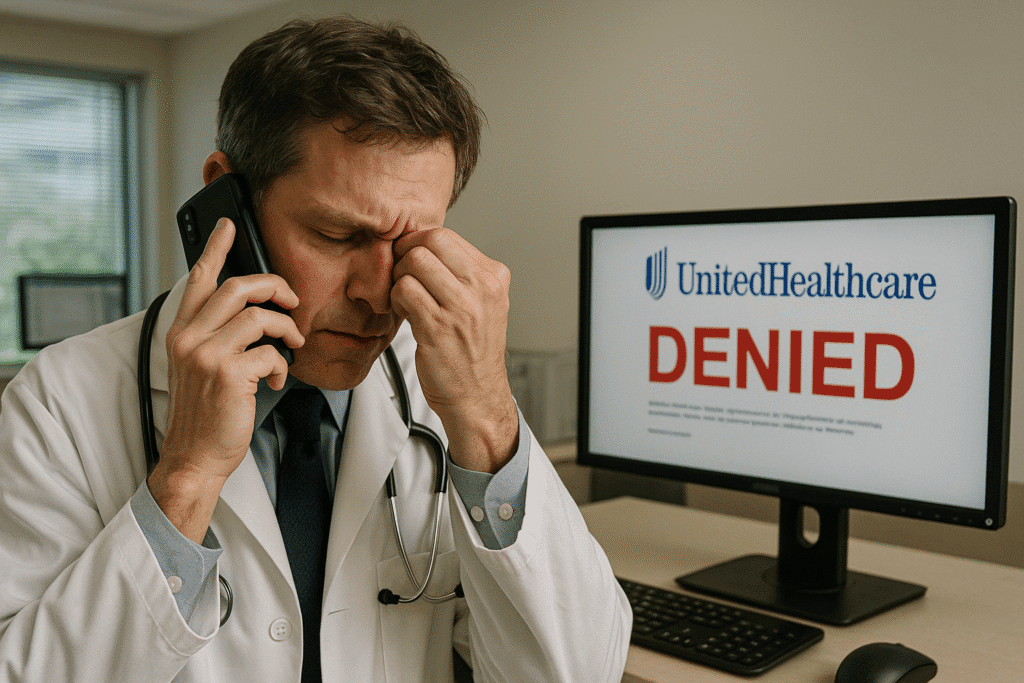 U.S. doctors are publicly fighting insurers over claim denials that delay care and harm patients