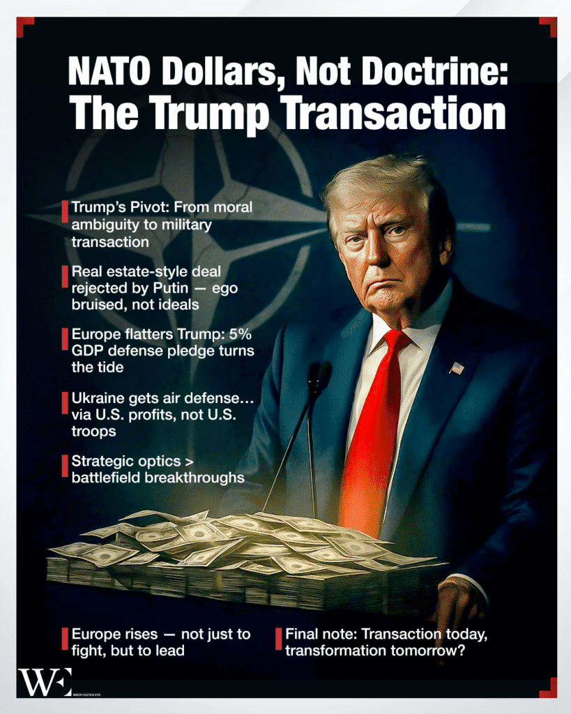 nato-dollars-not-doctrine--the-trump-transaction--🔹-title--nato-dollars-not-doctrine-- - washington eye Trump backs Ukraine for now, but only because NATO pays and profits make sense.