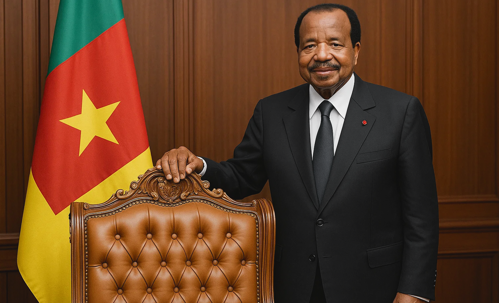 At 92, Paul Biya runs again, aiming to lead Cameroon for an eighth term.