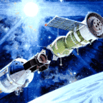 Two rivals met in space, proving diplomacy can orbit where politics fail to land.