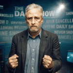 Jon Stewart slams Colbert cancellation, calling it corporate self-censorship cloaked as financial necessity.