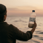 Egyptians send food-filled bottles toward Gaza, a symbolic act of empathy and resistance.