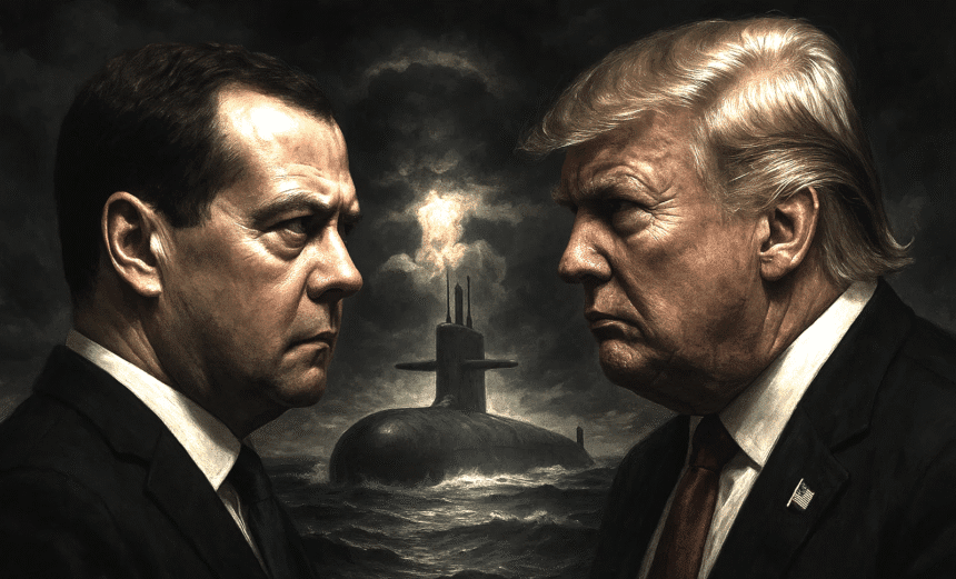 medvedev’s nuclear threats and trump’s submarine deployment expose risks of performative, ego-driven escalation. - washington eye Medvedev’s nuclear threats and Trump’s submarine deployment expose risks of performative, ego-driven escalation.