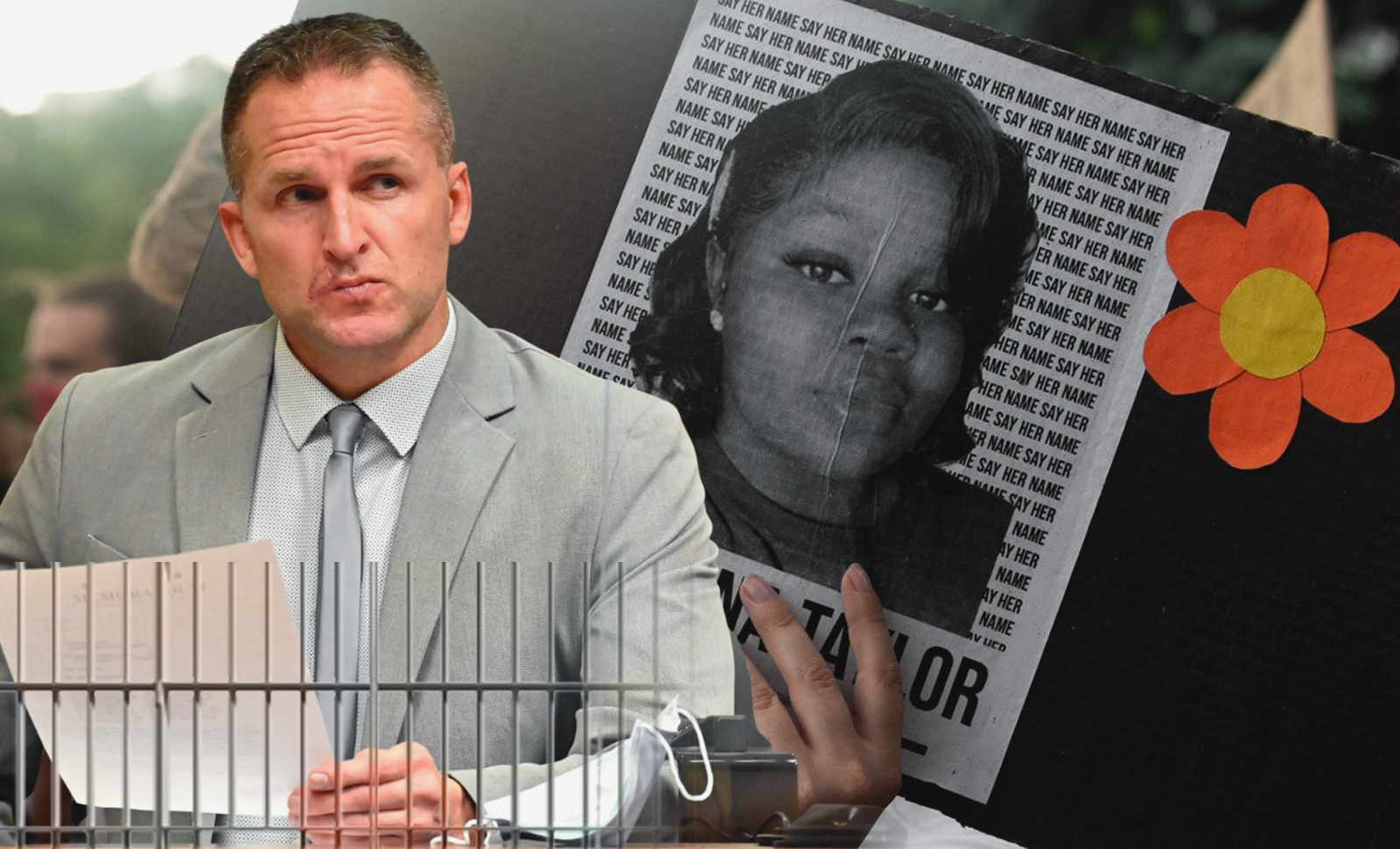 Brett Hankison sentenced for civil rights violations in Breonna Taylor raid, breaking accountability barriers.