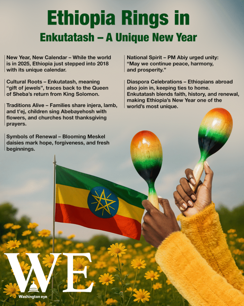 ethiopia steps into 2018 with enkutatash, blending faith, legend, and blooming yellow daisies. - washington eye Ethiopia steps into 2018 with Enkutatash, blending faith, legend, and blooming yellow daisies.