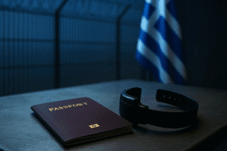 Greece gives rejected asylum seekers 14 days to leave or face jail, fines, monitors.