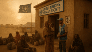 Sudan’s conflict spills into Chad, UN steps in to safeguard dignity and human rights.