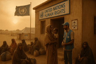 Sudan’s conflict spills into Chad, UN steps in to safeguard dignity and human rights.