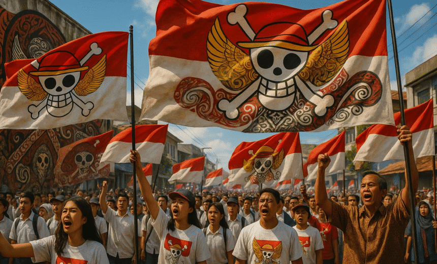 one-piece-flag-becomes-powerful-symbol-of-defense-and-unity-in-indonesia- - washington eye