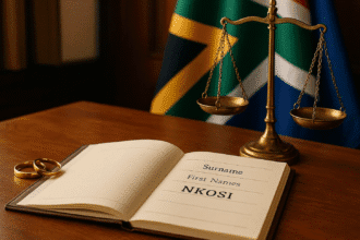 South Africa makes history: men can now legally take wives’ surnames, advancing equality and choice.