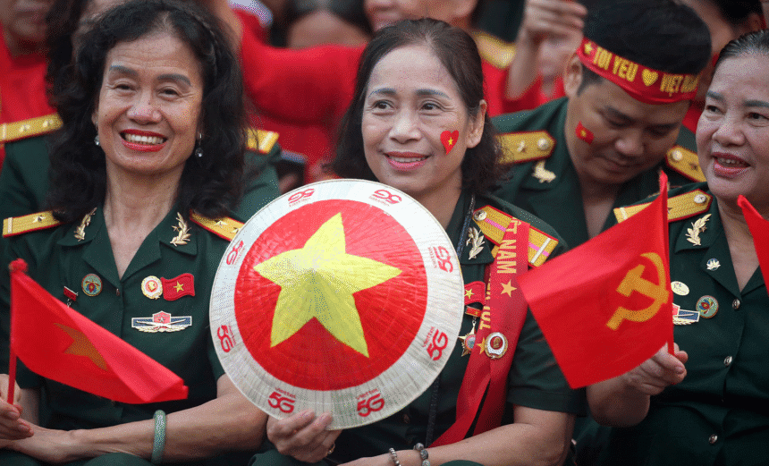 80 years on, Vietnam roars back to its roots with tanks, jets and flags in salute to freedom.