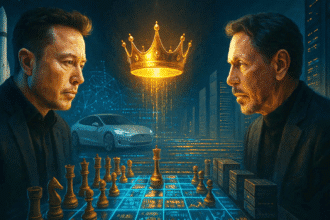 Larry Ellison briefly surpassed Elon Musk as world’s richest amid Oracle’s AI-driven stock surge.