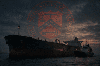 U.S. sanctions Iran-linked shipping network smuggling oil as Iraqi crude, escalating pressure amid stalled talks.