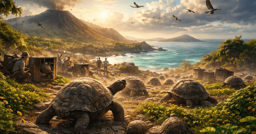 giant tortoises return to galápagos - graphics copy - washington eye