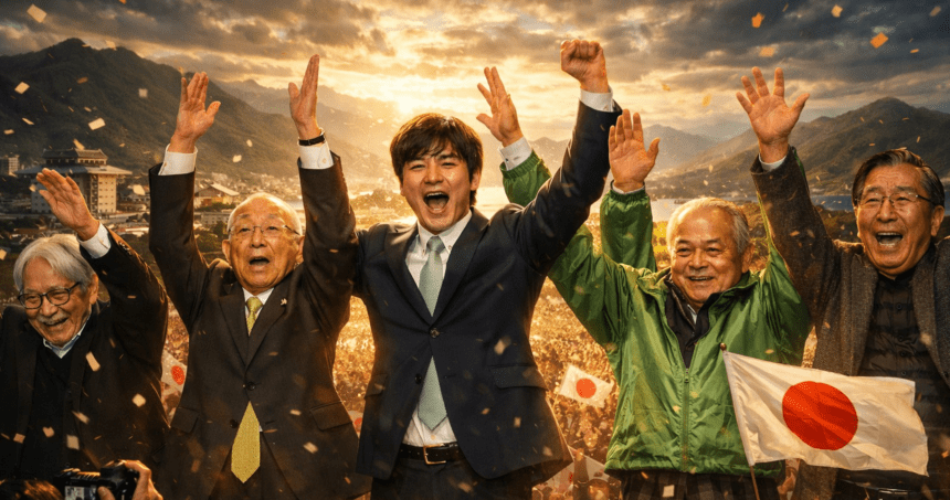 japan elects 35-year-old takato ishida as youngest governor - graphics copy - washington eye