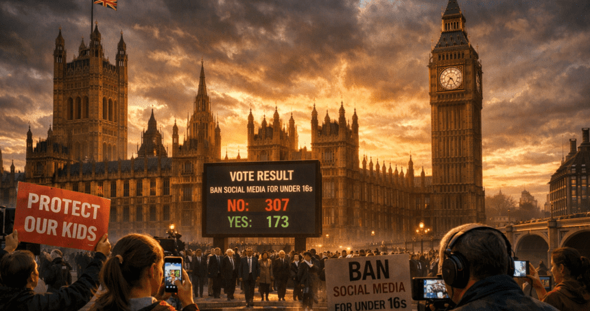 uk mps vote down proposed social media ban for under-16s - graphics copy - washington eye