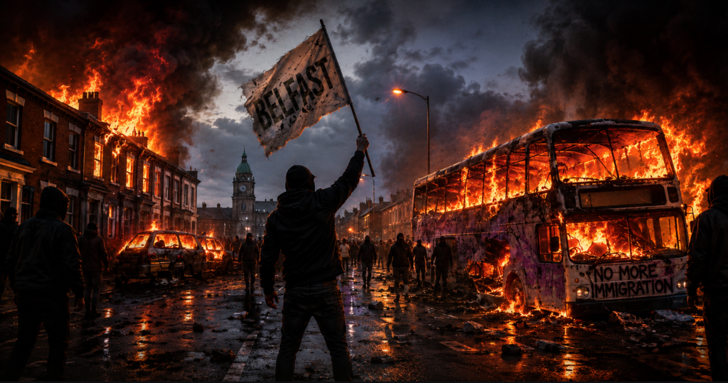 Belfast Knife Attack Ignites Ugly Anti-Immigrant Riots - Washington Eye