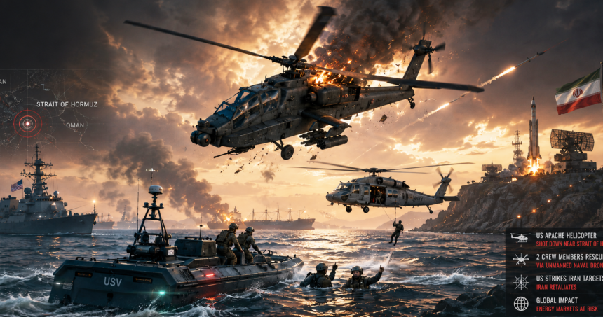 us patrol helicopter downed near strait of hormuz - graphics copy - washington eye