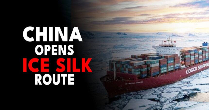china opens ice silk route - washington eye
