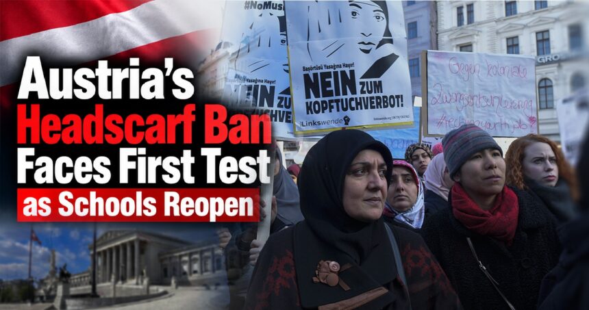 austrias headscarf ban faces first test as schools reopen - washington eye