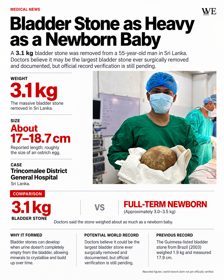 bladder stone as heavy as a newborn baby 1 - washington eye